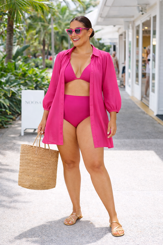 The Daily Summer Edition – Oversized Luxury Cotton Summer Dress with Pockets