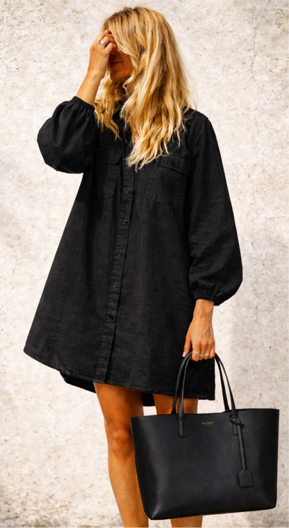 The Daily - Luxury Cotton Oversized Dress for Modern Motherhood