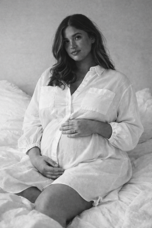 The Daily - Luxury Cotton Oversized Dress for Modern Motherhood