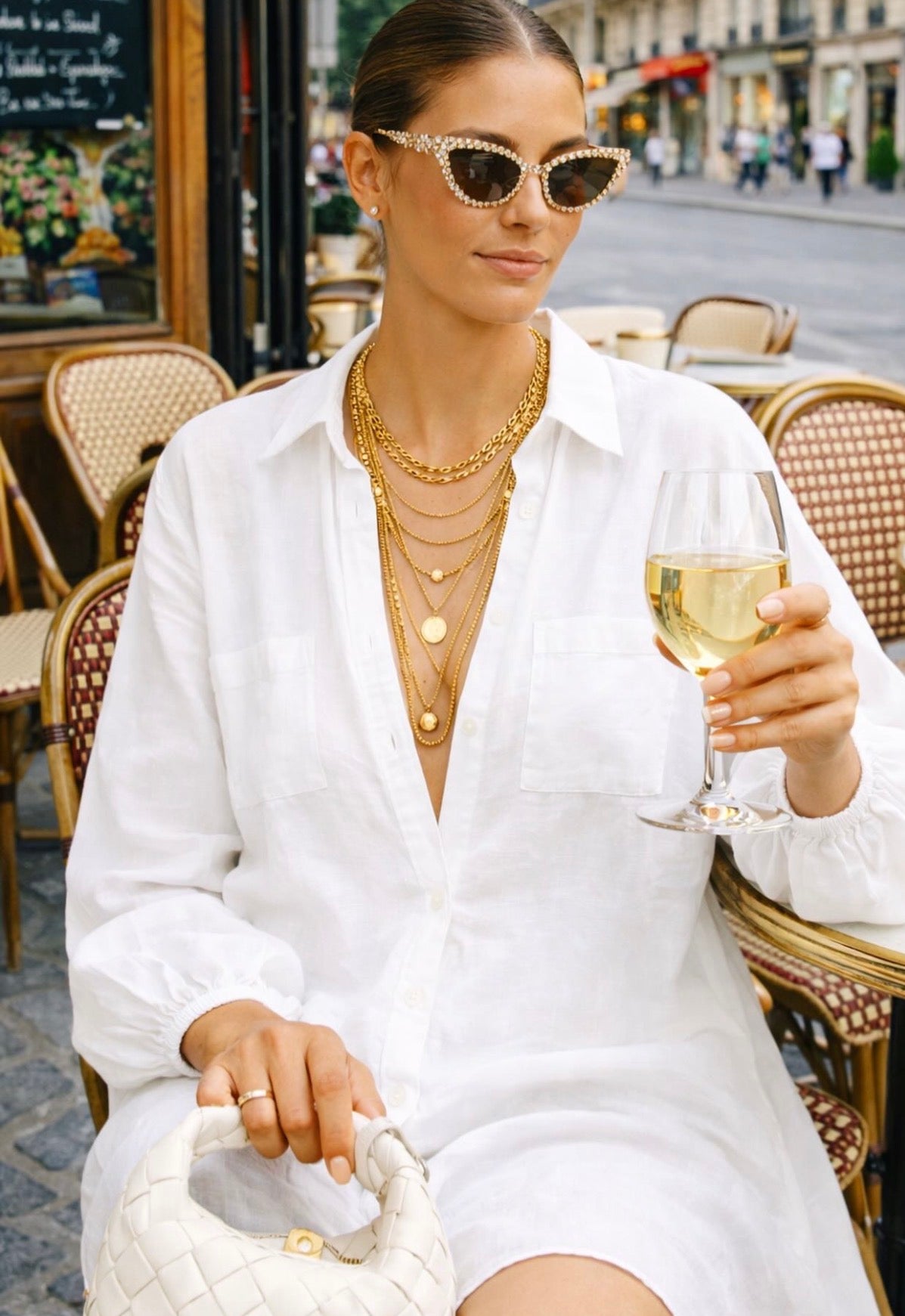 The Daily - Luxury Cotton Oversized Dress for Modern Motherhood