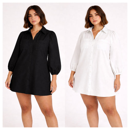 Double Daily Dress Bundle + 3 Cloud Tie Scrunchies